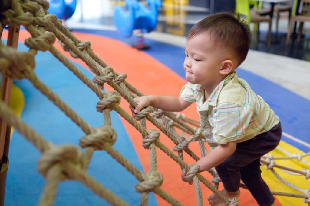 Alternatives to Pikler Triangles to Improve Toddlers’ Climbing Skills