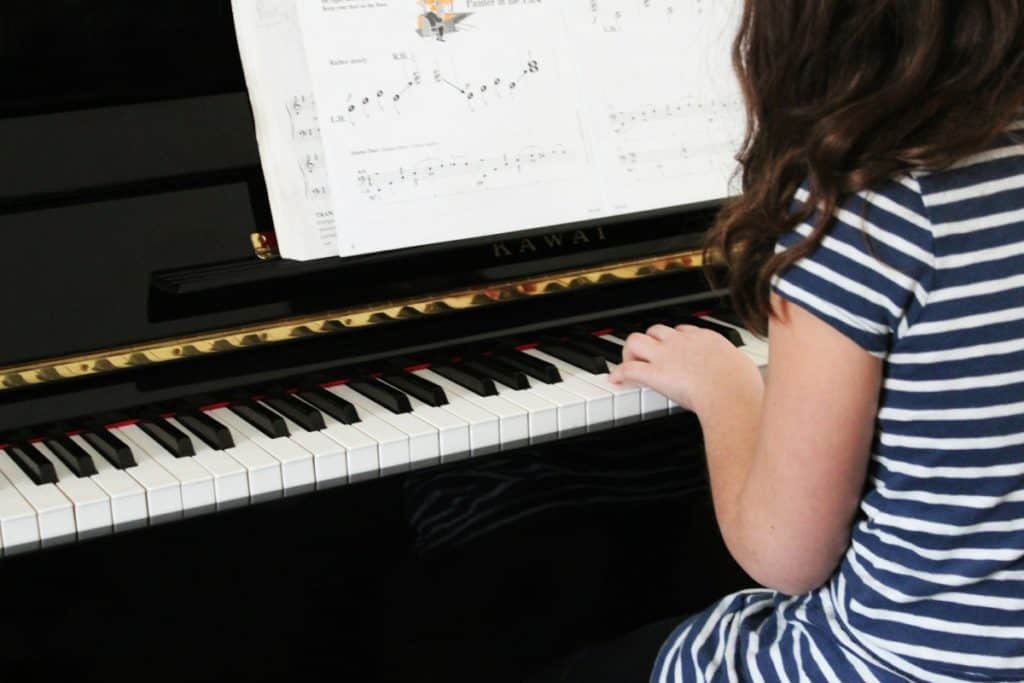 Piano playing improves fine and gross motor skills